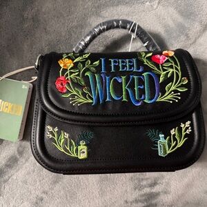 **NWT** Loungefly Wicked Black Mini Bag ‘I Feel Wicked’